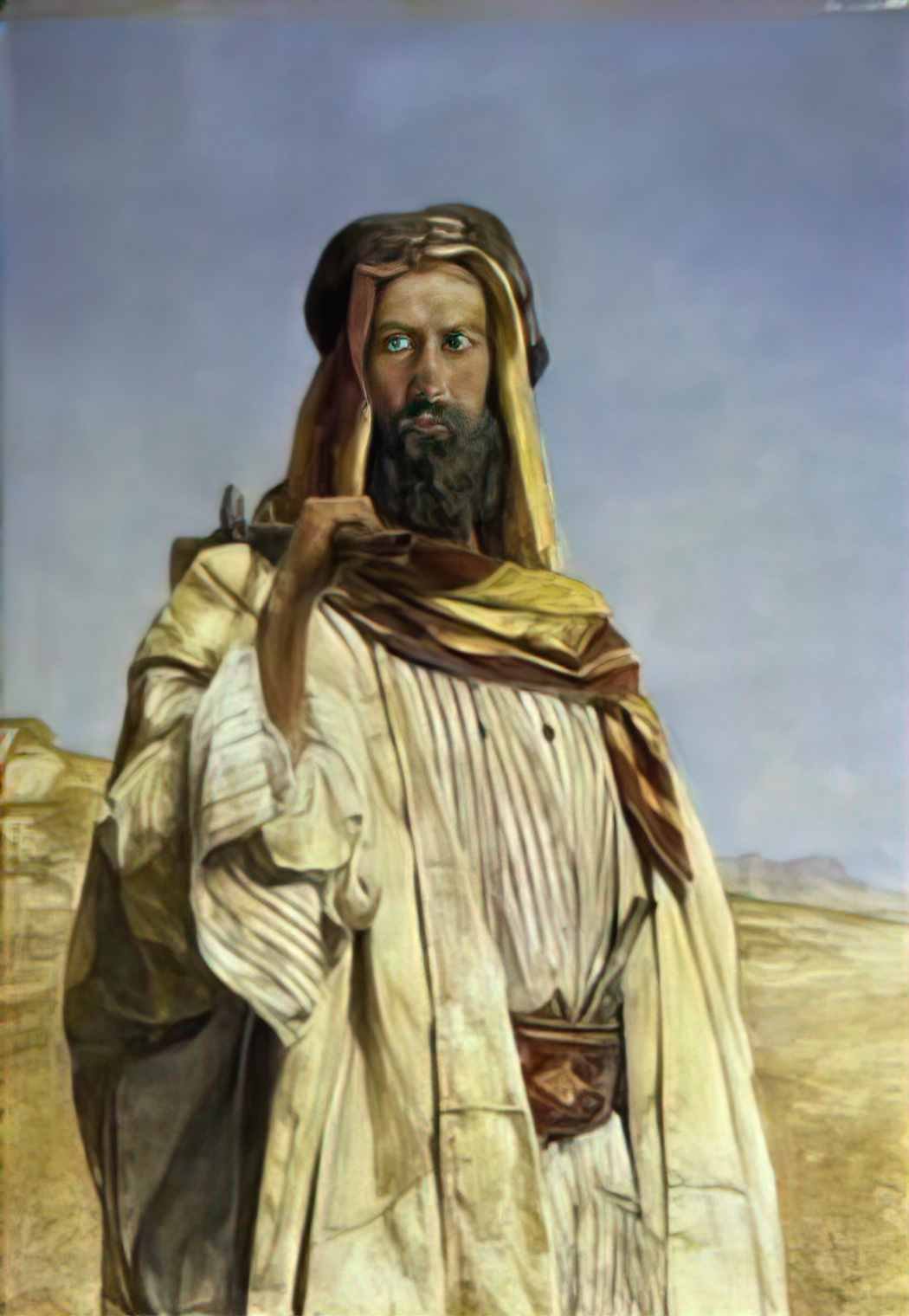John Frederick Lewis john frederick lewis 1804 1876 a syrian sheik eg Art A4 Photo Print