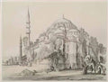 John Frederick Lewis mosque of suleymania lewis john f 1838 Art A4 Photo Print