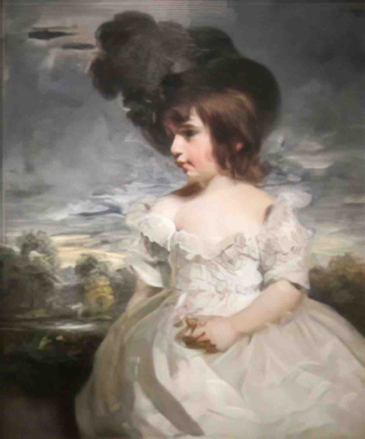 John Hoppner master meyrick william henry meyrick in ruffled infant s Art A4 Photo Print