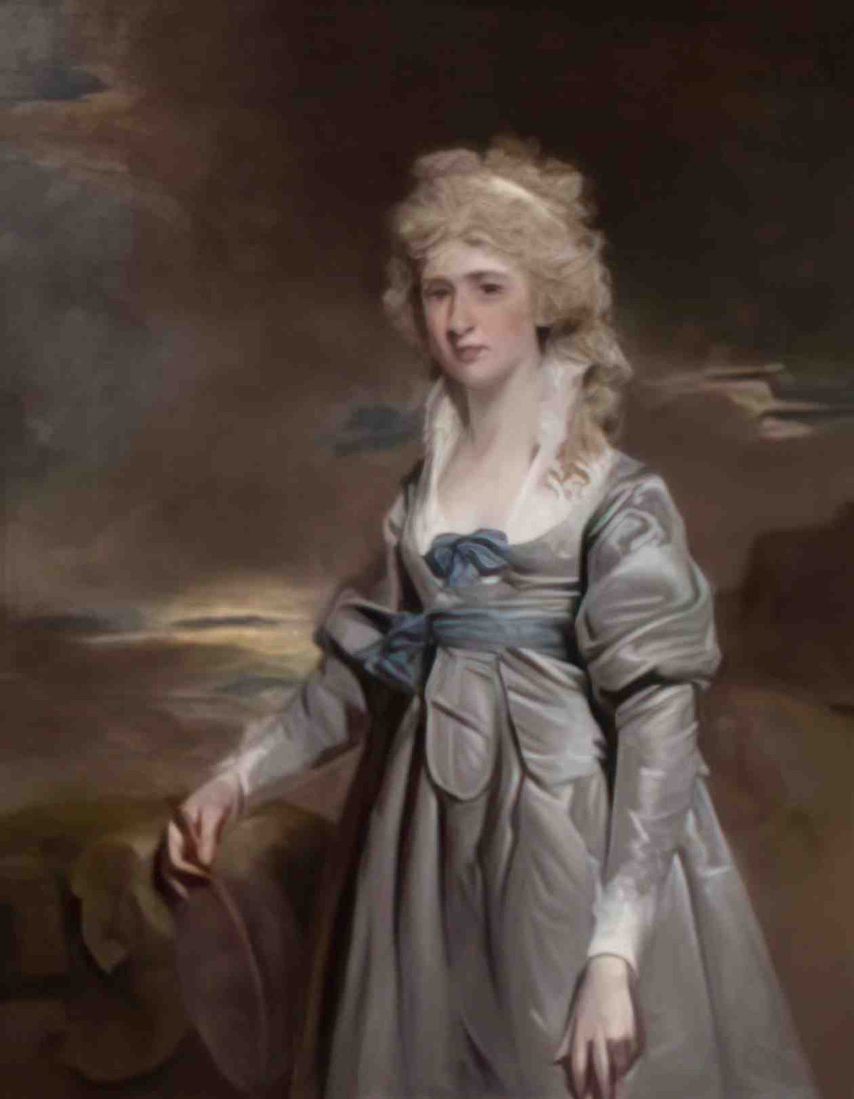 John Hoppner portrait of charlotte walsingham lady fitzgerald Art A4 Photo Print