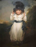 John Hoppner the hon alicia herbert as a child 1795 Art A4 Photo Print