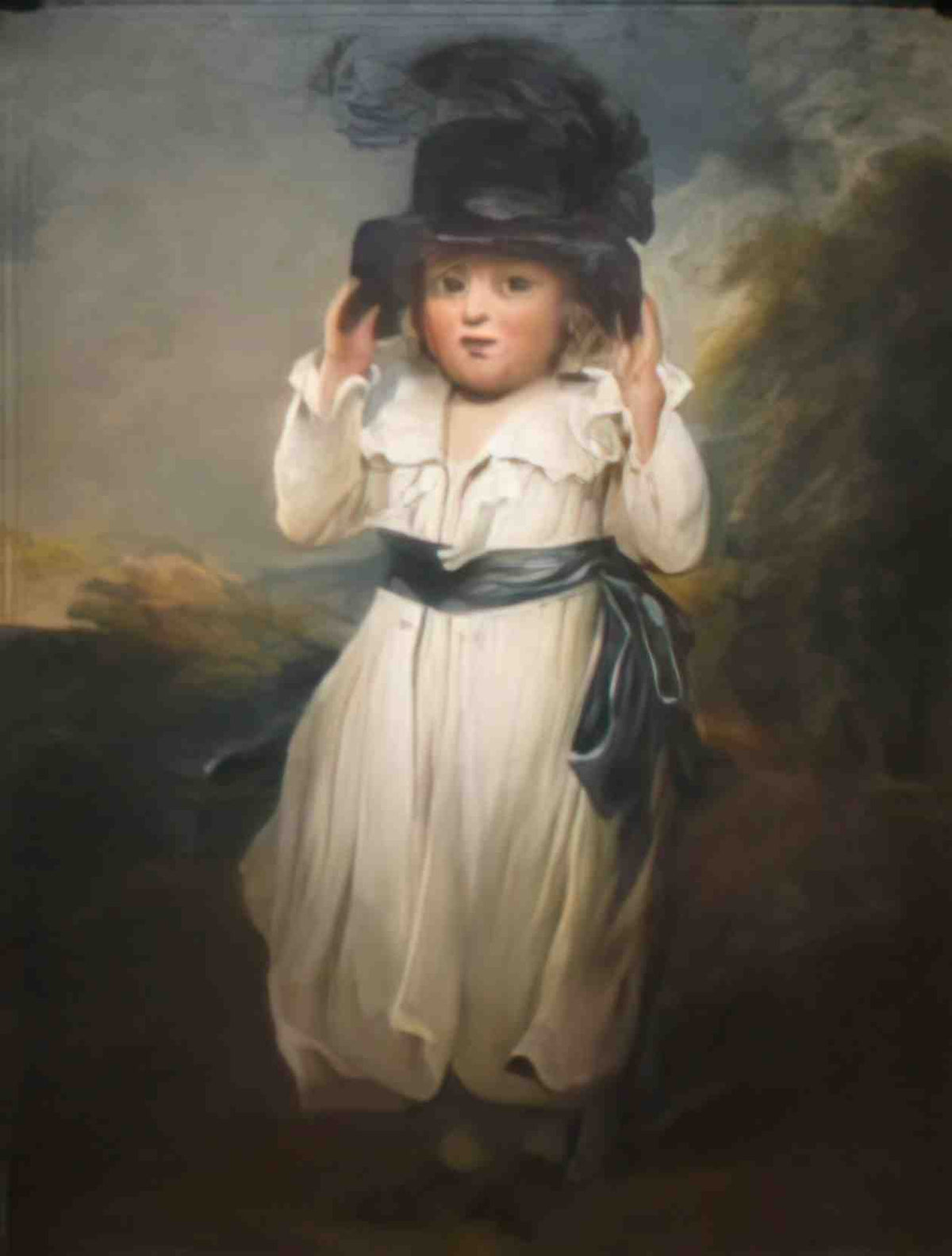 John Hoppner the hon alicia herbert as a child 1795 Art A4 Photo Print