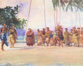 John Lafarge Fagaloa Bay Samoa A4 Photo Print
