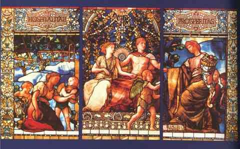 John Lafarge Hospitalitas Prosperitas A4 Photo Print