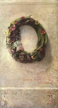 John Lafarge Wreath Of Flowers A4 Photo Print