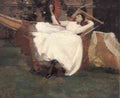 John Lavery The Red Fan A4 Photo Print