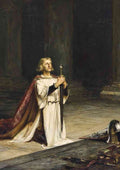 John Pettie the vigil CROP A4 Photo Print