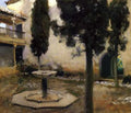 John Singer Sargent Alhambra Patio De La Reja A4 Photo Print