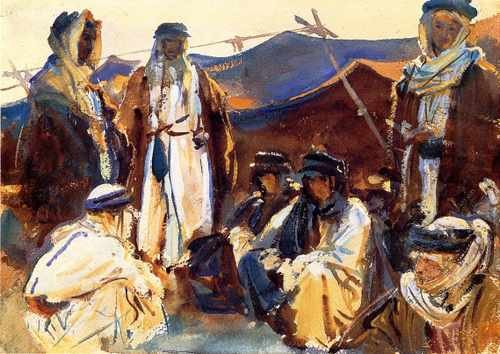 John Singer Sargent Bedouin Camp A4 Photo Print
