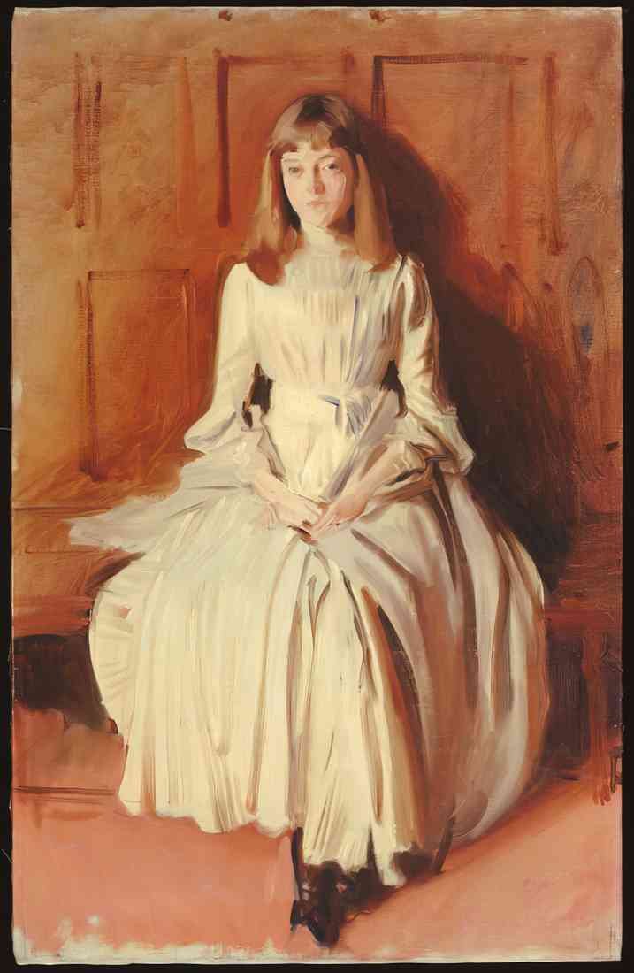 John Singer Sargent miss elsie palmer study