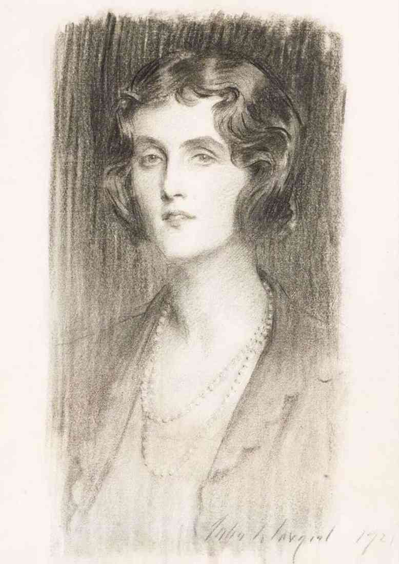 John Singer Sargent portrait of lady cynthia blanche mosley nee curzon 2025 A4 Photo Print