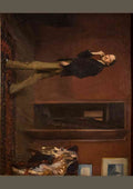 John Singer Sargent robert louis stevenson and his wife CROP A4 Photo Print