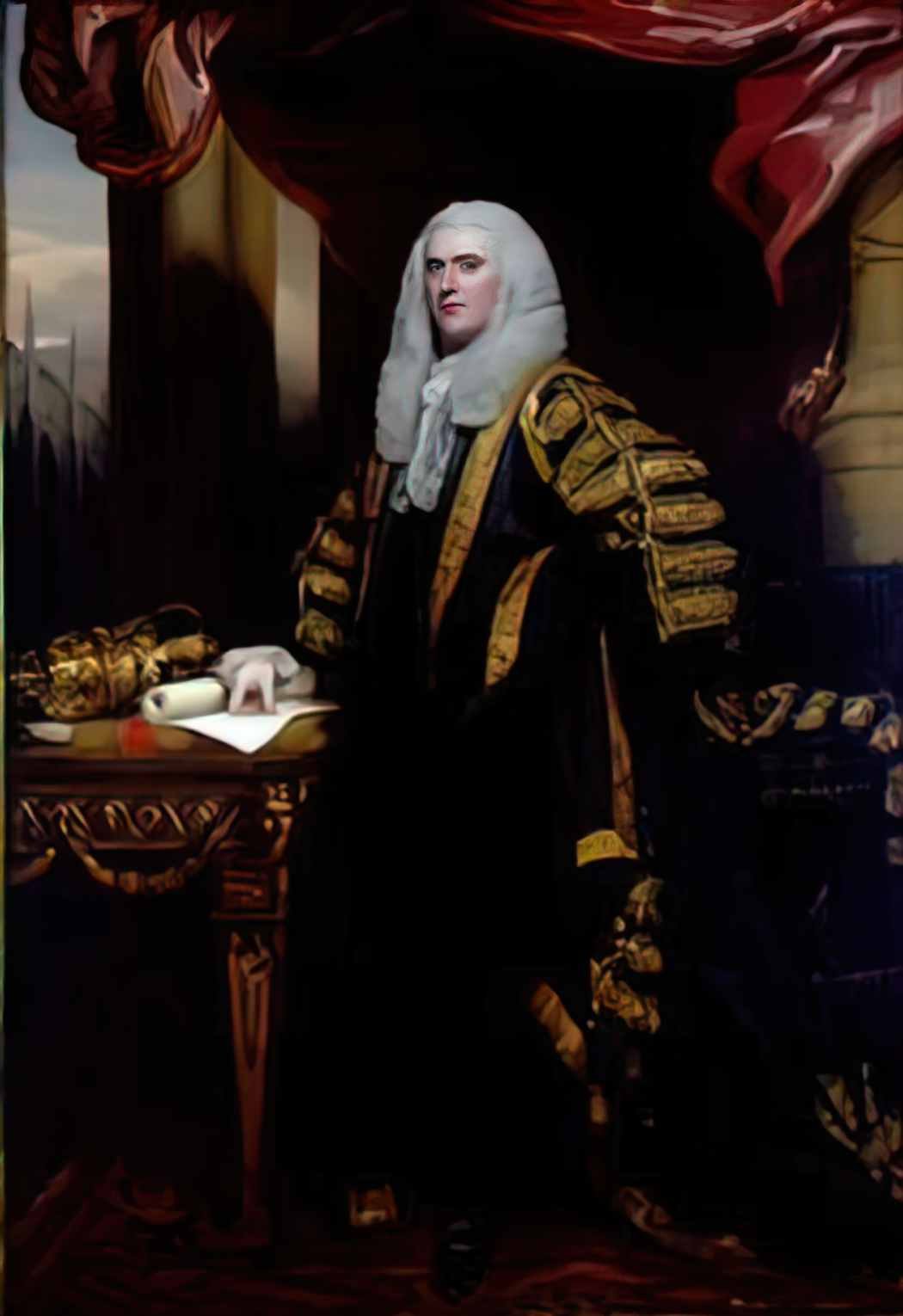 John Singleton Copley henry addington first viscount sidmouth 1798 Art A4 Photo Print