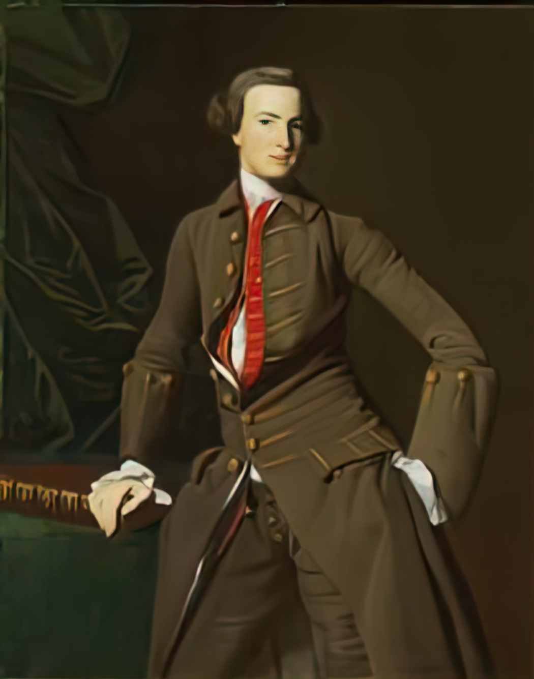 John Singleton Copley hugh hall 1758 2 Art A4 Photo Print