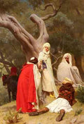 John White Alexander Boulanger Gustave Clarence Rodolphe Reception Of An Emir A4 Photo Print