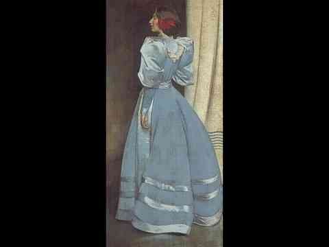John White Alexander Gray Portrait A4 Photo Print