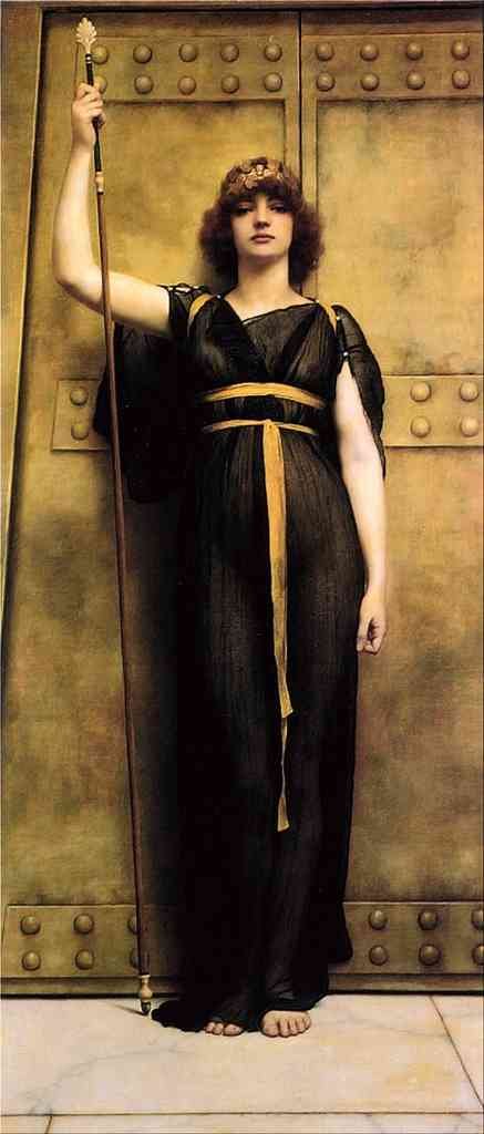 John William Godward A Priestess 1894 Vintage Illustration A4 Photo Print
