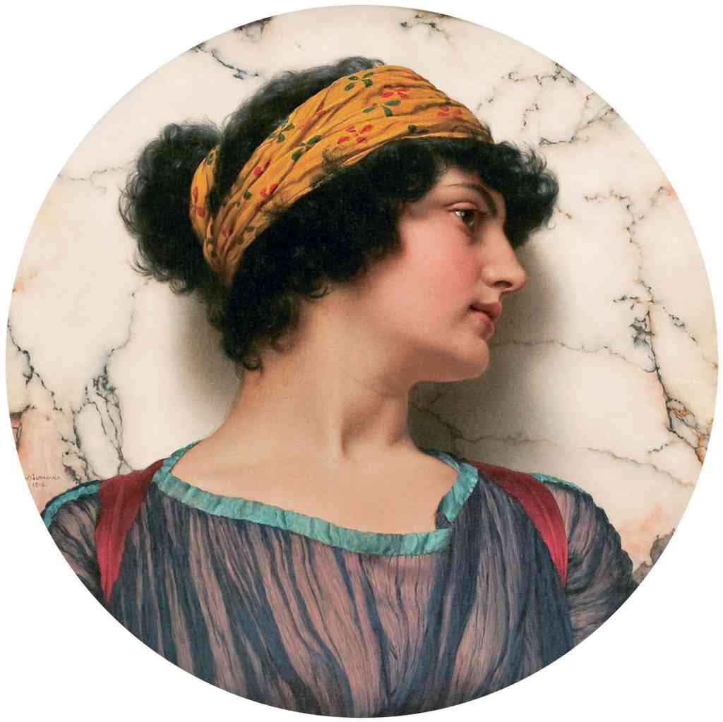 John William Godward Androclea 1915 Vintage Illustration A4 Photo Print
