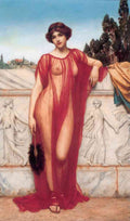 John William Godward Athenais 1908 Vintage Illustration A4 Photo Print