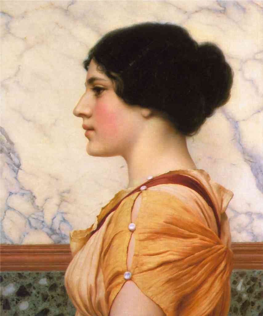 John William Godward Cassotis 1914 Vintage Illustration A4 Photo Print