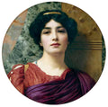 John William Godward Contemplation 1903 Vintage Illustration A4 Photo Print