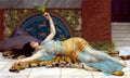 John William Godward Dolce Far Niente 1897 Vintage Illustration A4 Photo Print