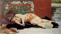 John William Godward Endymion 1893 Vintage Illustration A4 Photo Print