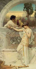 John William Godward Godward Yes Or No A4 Photo Print