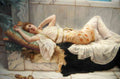 John William Godward Liegende 1893 Vintage Illustration A4 Photo Print