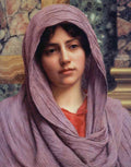 John William Godward Lycinna 1918 Vintage Illustration A4 Photo Print