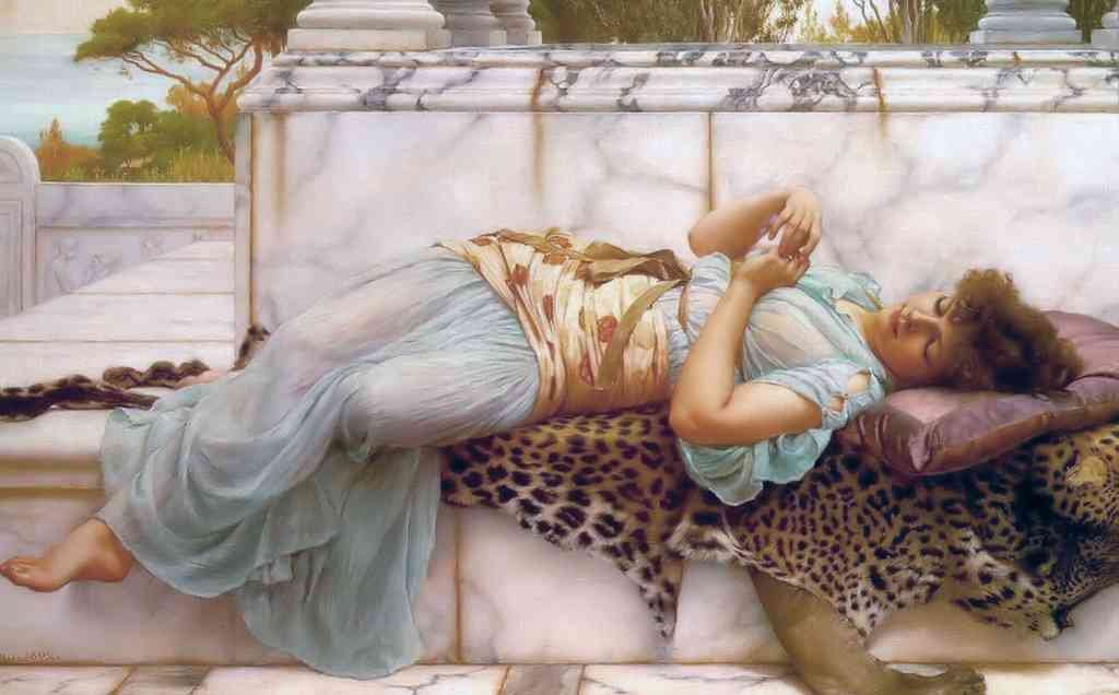 John William Godward The Betrothed Vintage Illustration A4 Photo Print