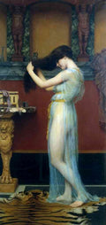 John William Godward Unknown 7 Vintage Illustration A4 Photo Print