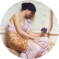 John William Godward Violets Sweet Violets Vintage Illustration A4 Photo Print
