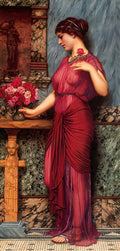 John William Godward an offering to venus 1912 Art A4 Photo Print