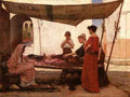 John William Waterhouse A Grecian Flower Market Jw A4 Photo Print