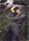 John William Waterhouse Boreas Jw A4 Photo Print