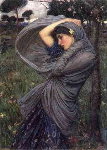 John William Waterhouse Boreas Jw A4 Photo Print