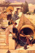 John William Waterhouse Diogenes A4 Photo Print
