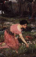 John William Waterhouse Flora Jw A4 Photo Print
