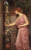 John William Waterhouse Psyche Entering Cupids Garden Cgfa A4 Photo Print
