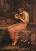 John William Waterhouse Psyche Opening The Golden Cgfa A4 Photo Print