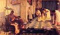 John William Waterhouse The Favourites Of The Emperor Honorious A4 Photo Print