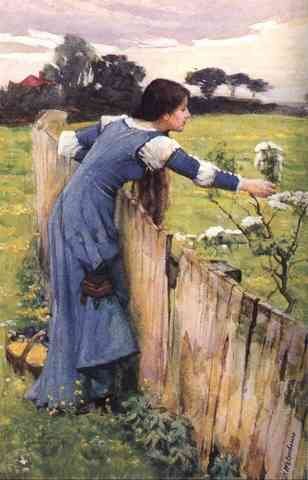 John William Waterhouse The Flower Picker Jw A4 Photo Print