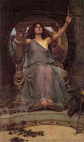 John William Waterhouse Waterhuse Circe Offering The Cup To Ulysses A4 Photo Print