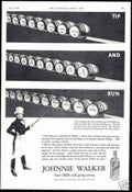 Johnnie Walker Barrels Vintage Retro Advert Ads A4 Photo Print
