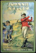 Johnnie Walker Golf 2 Vintage Retro Advert Ads A4 Photo Print