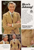 Johnny Carson Fox Vintage Retro Advert Ads A4 Photo Print