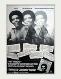 Johnny Nash Clearly Vintage Retro Advert Poster A4 Photo Print