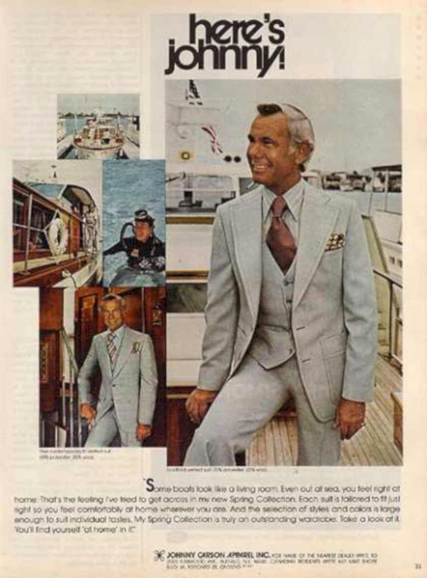 Johnny Yacht Boats Vintage Retro Advert Ads A4 Photo Print