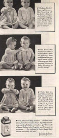 Johnson Baby Babies Vintage Retro Advert Ads A4 Photo Print